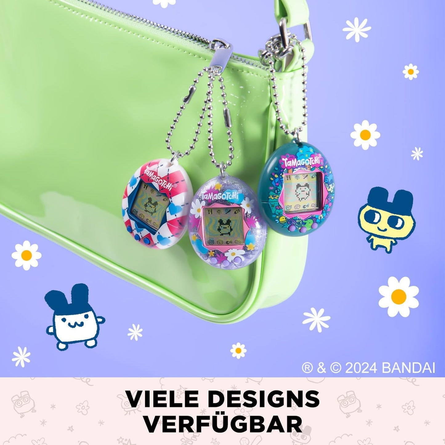Tamagotchi-Haustier mit Minispielen, Art Style