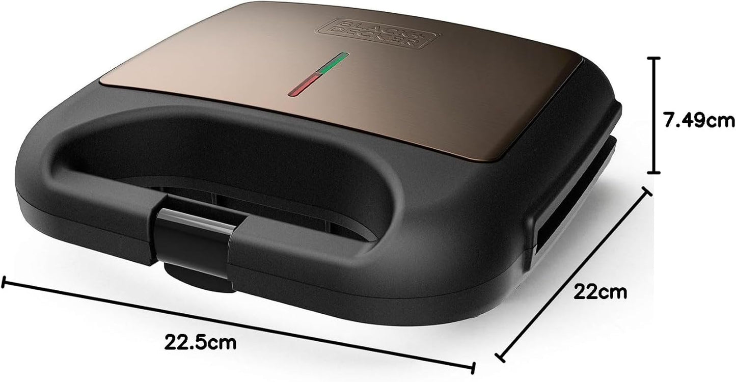 Sandwichmaker BXSA752 mit Antihaftbeschichtung