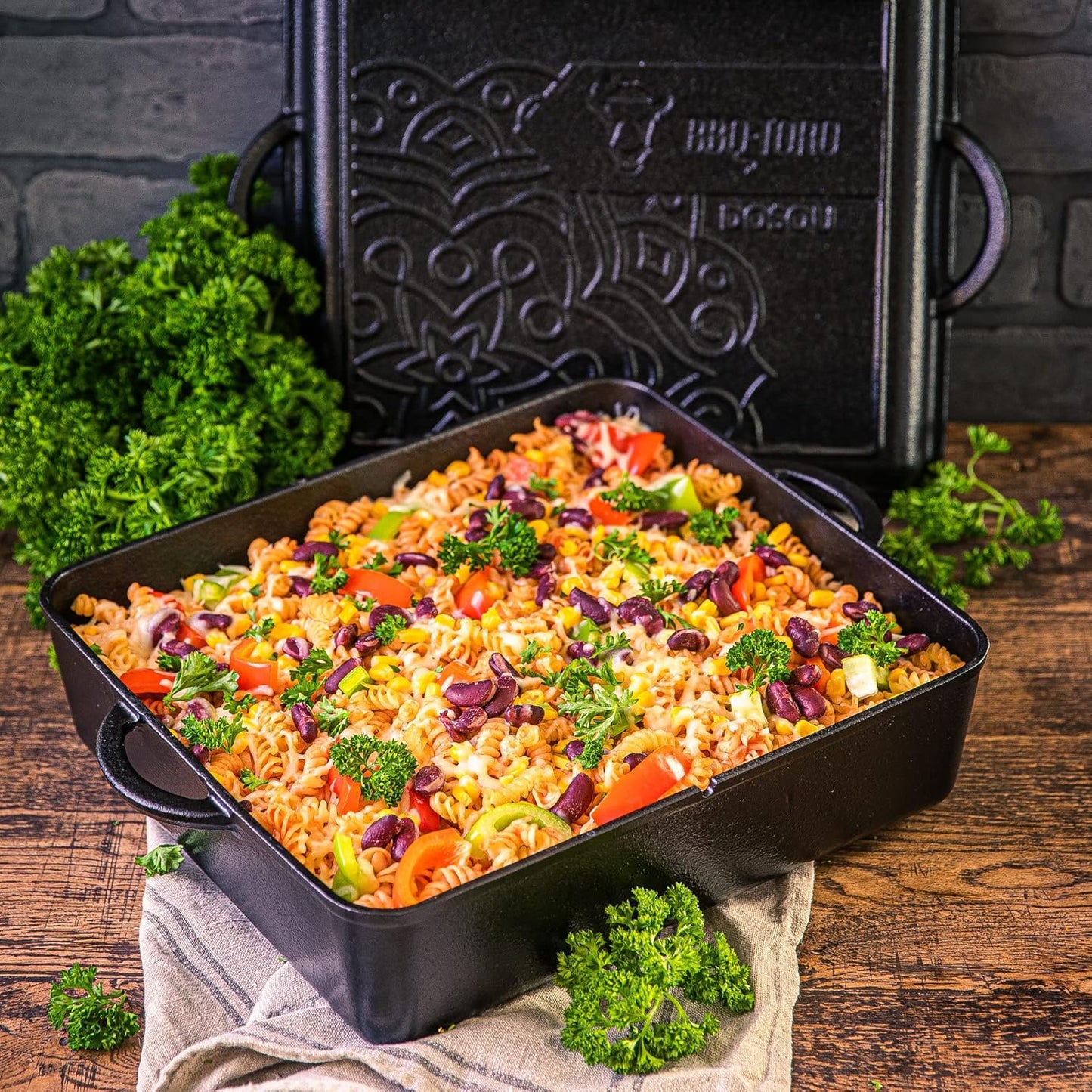 Dutch Oven Pan mit PRO3+ Beschichtung