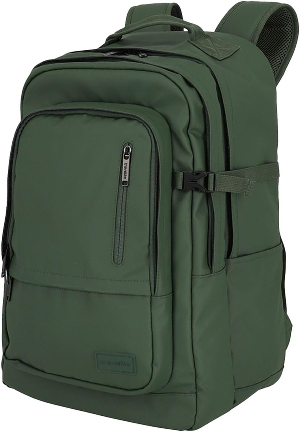Wasserabweisender Tagesrucksack mit Laptopfach 15,6", Oliv