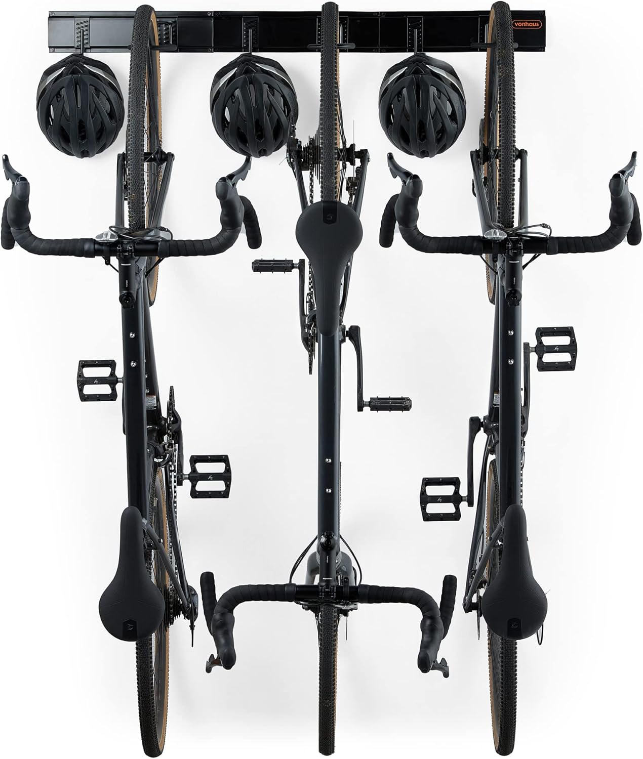 Velo-Wandhalterung Set für 3 Räder & Helme