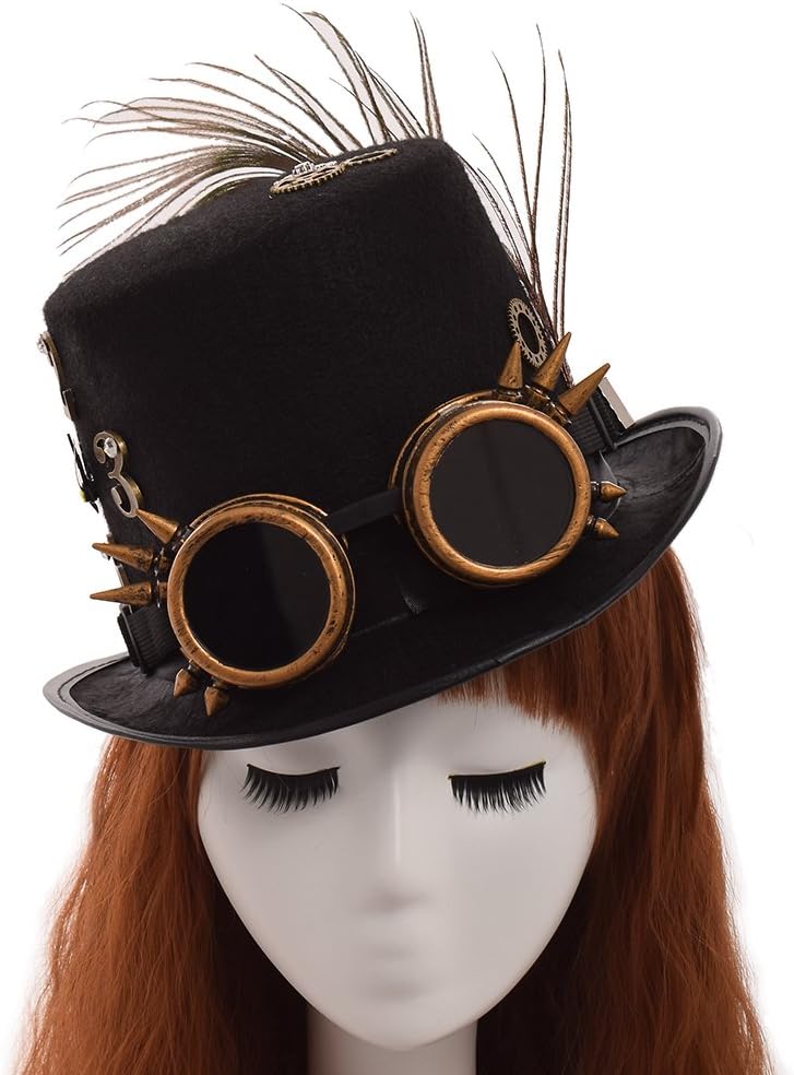 Steampunk Kostüm-Hut, M Farbe A