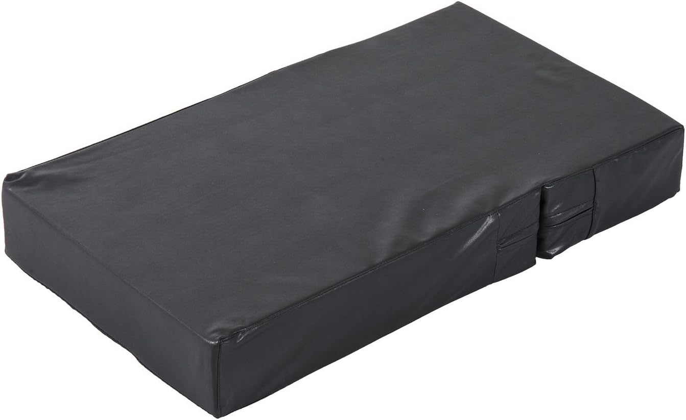 Klappbare Hundetreppe für Haustiere, schwarz L45 x B39 x H20 cm