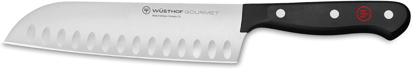 Gourmet Santoku, Schwarz, 17 cm, Santoku