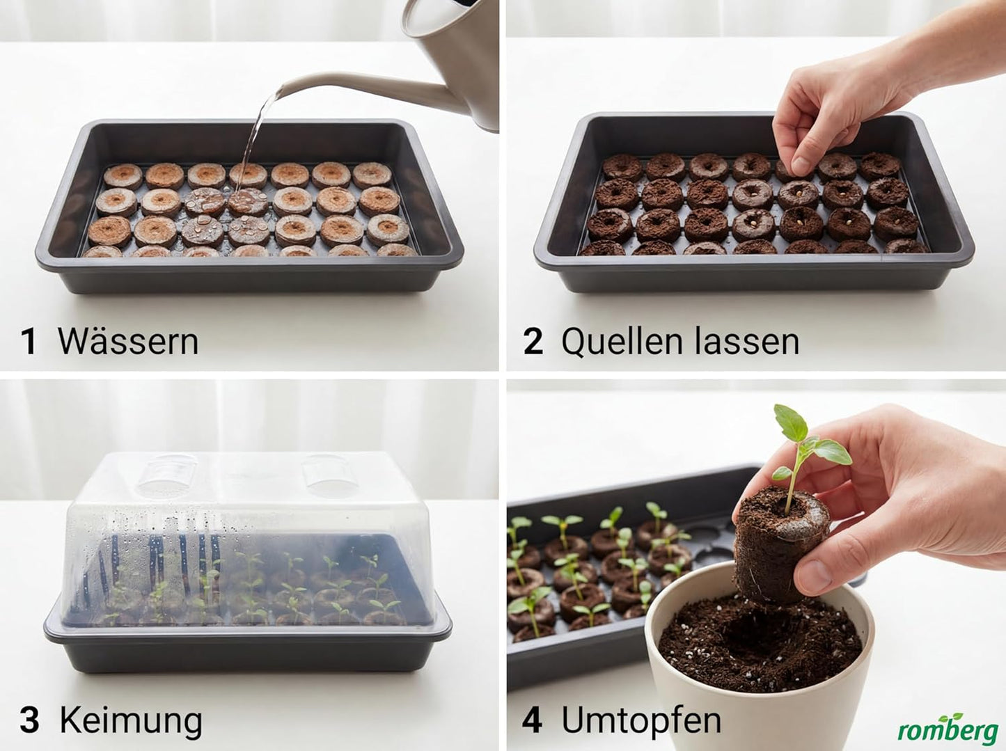 Lumio M LED Mini-Gewächshaus