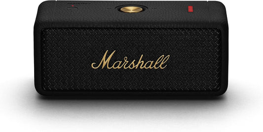 Emberton II - Tragbarer Bluetooth Lautsprecher, Black & Brass Emberton II