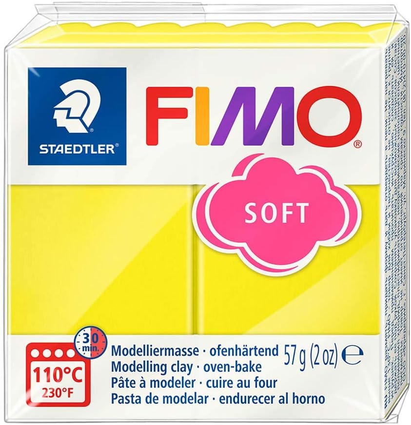 6er-Set Oven Bake Clay, 1 farblich sortiert