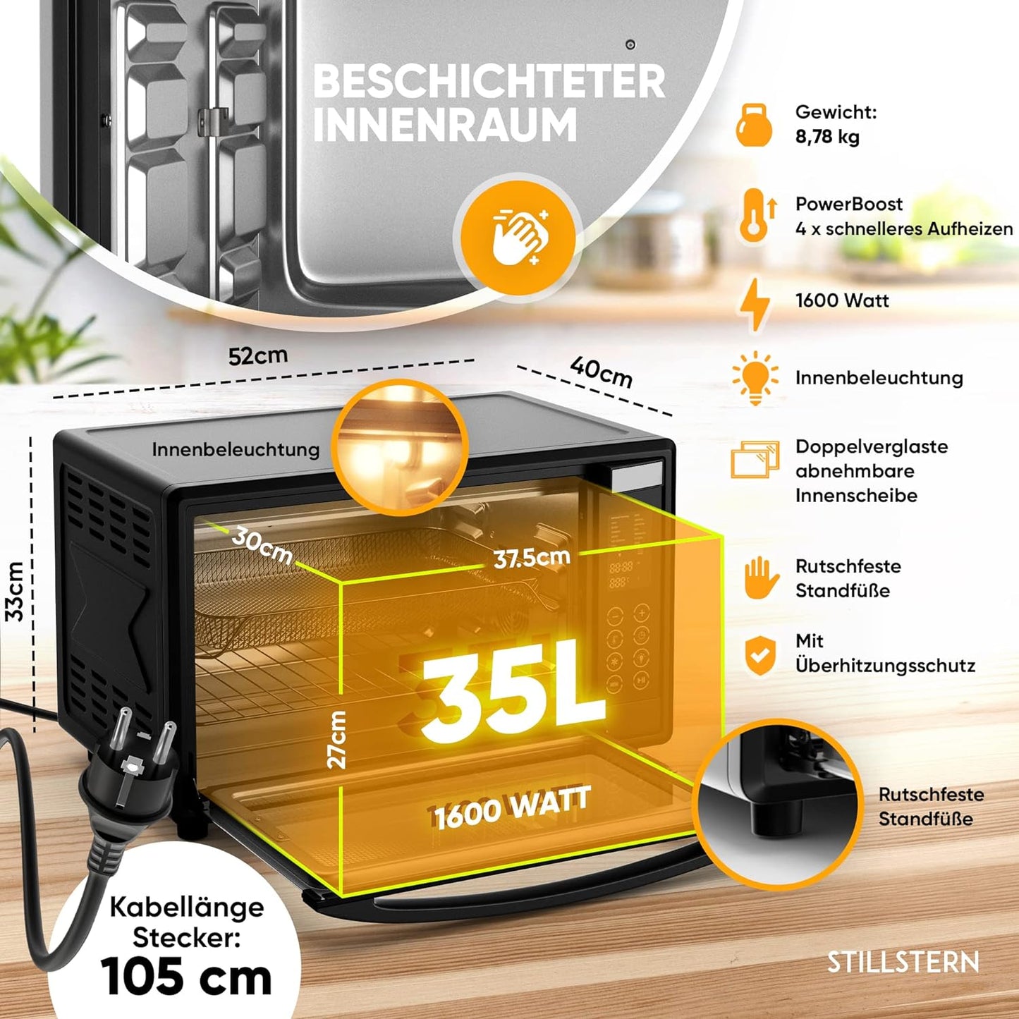 Minibackofen, 1160