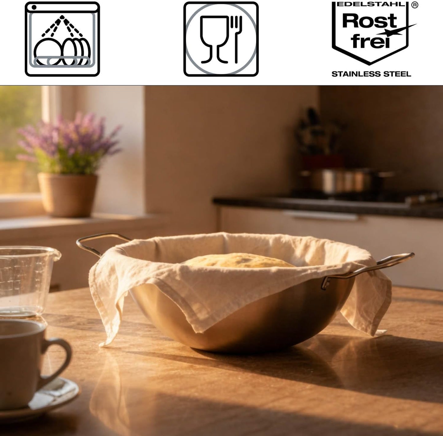 Rührschüssel-Set, 3 Stück - Ø 23cm
