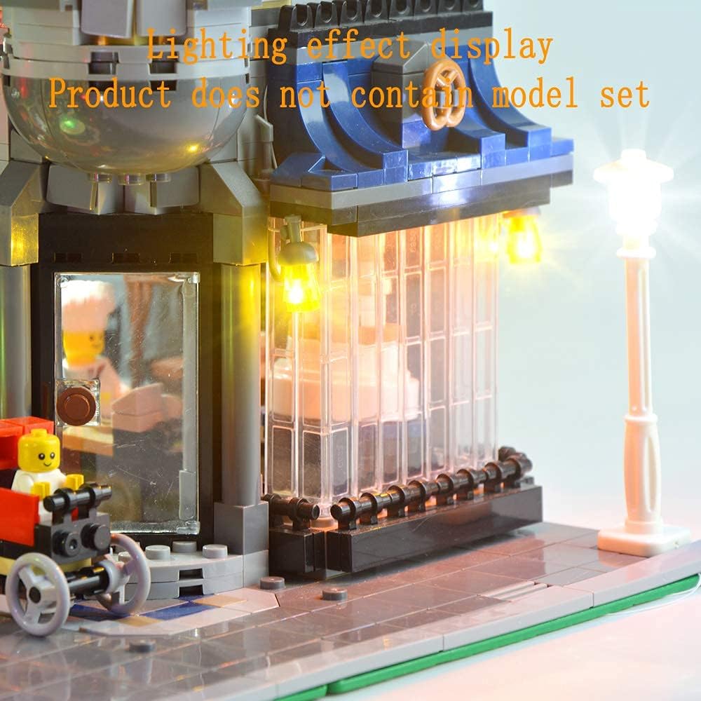 LED-Licht-Set für Assembly Square 10255, For 10255