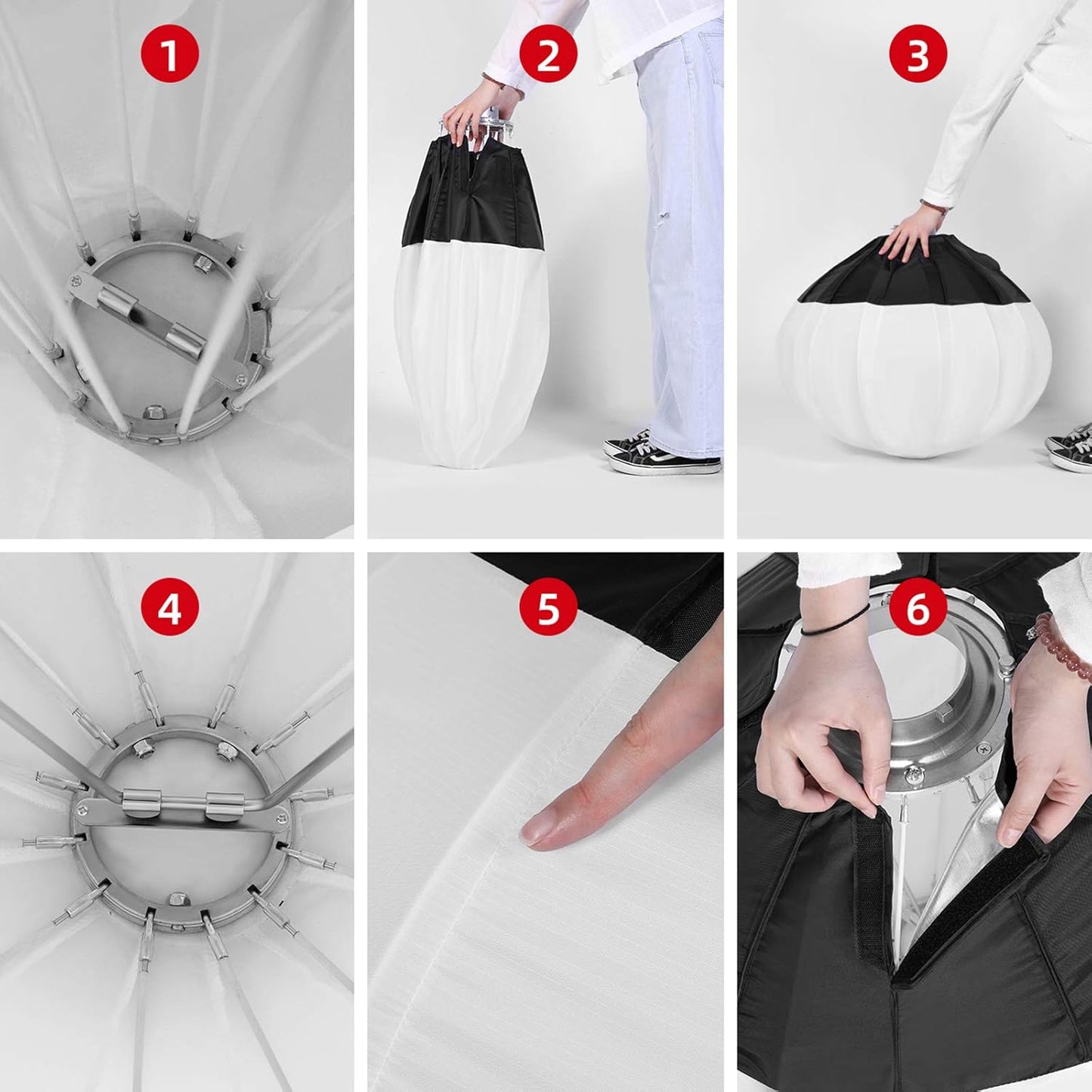 LED-Videoleuchte Softbox