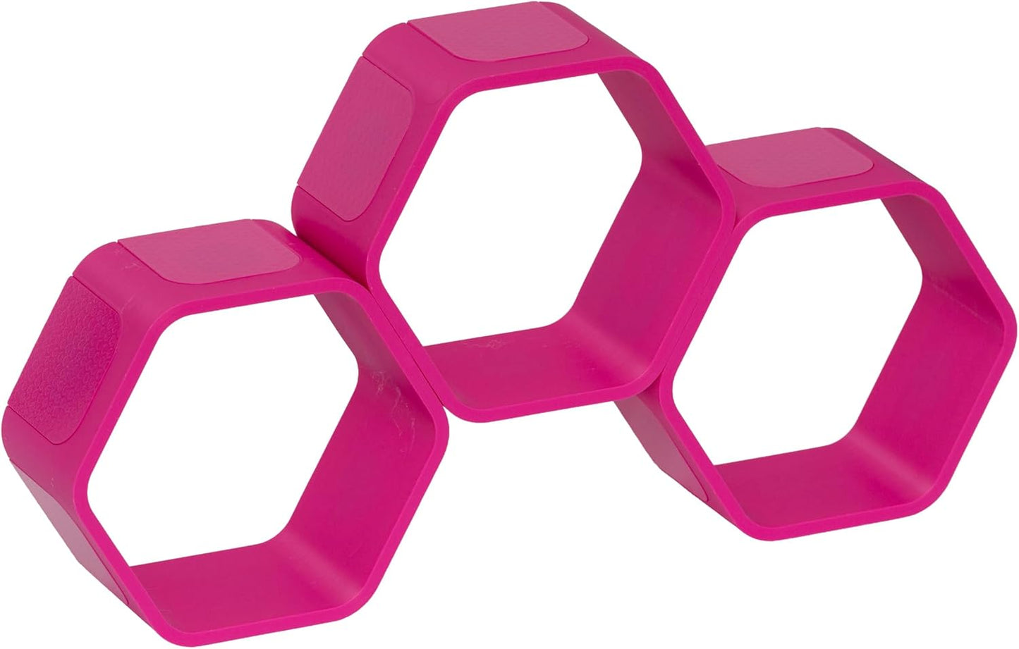 Erweiterbares Wabenregal für Hörfiguren, Basic, Magenta Basic