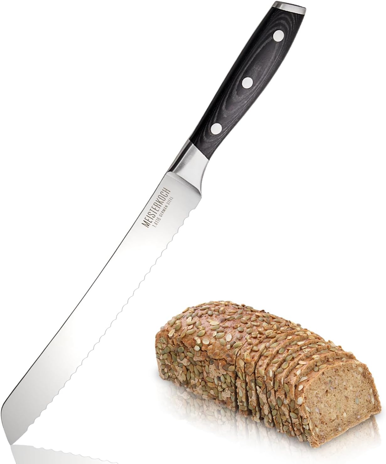 Brotmesser mit ergonomischem Griff, Brotmesser