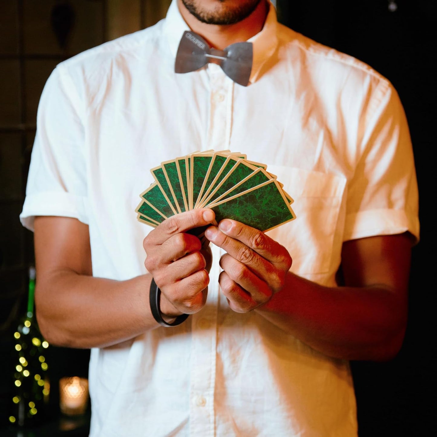 Casino Night Glücksspielset für Erwachsene, Argent
