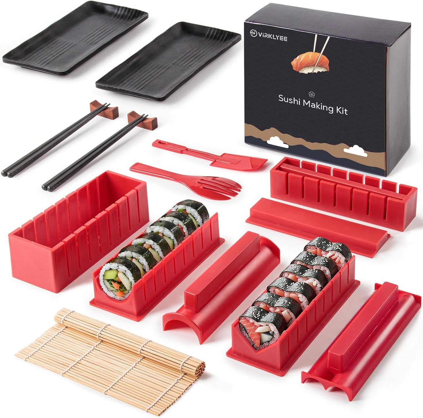 Sushi Making Kit, Rot