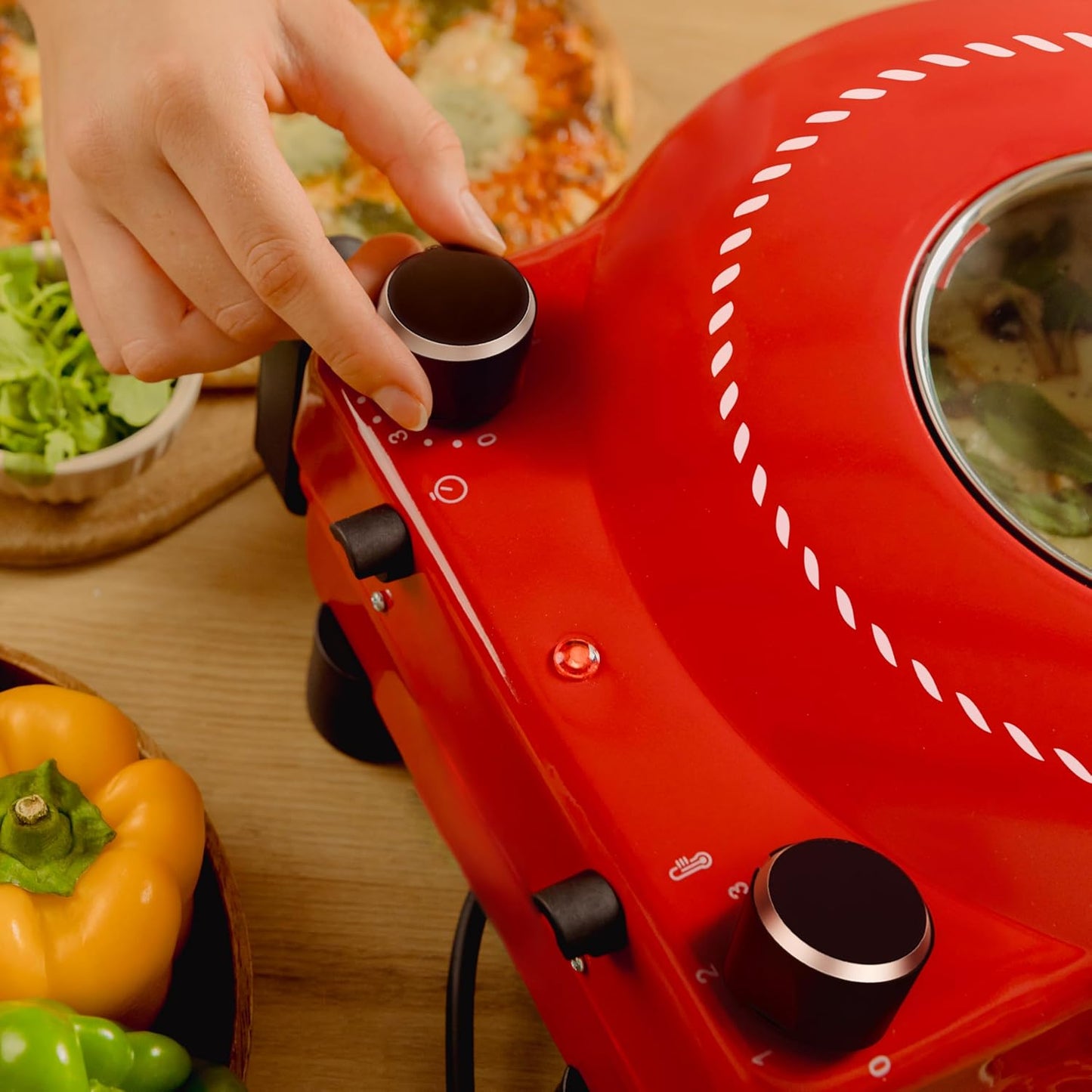 Elektrischer Pizzaofen