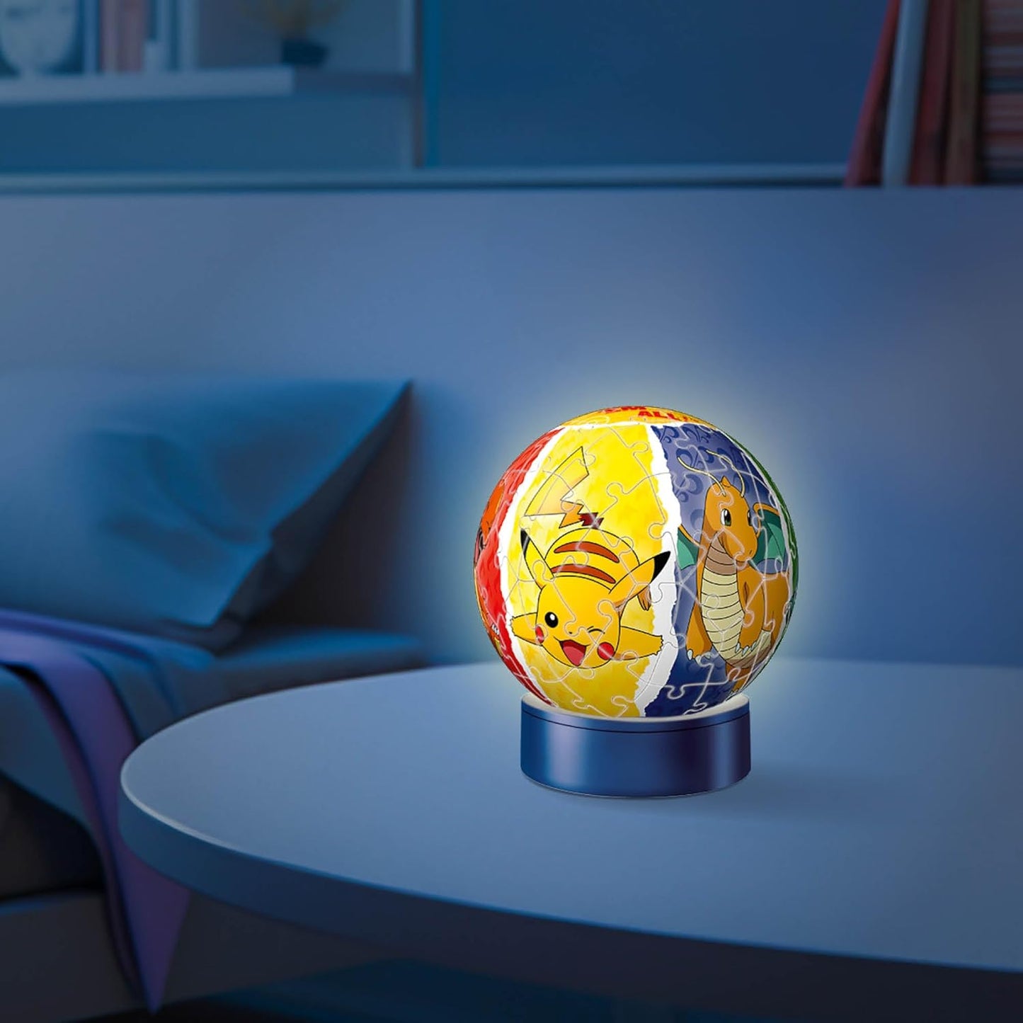 Nachtlicht Pok'émon, 3D Nachtlicht Puzzleball Pokémon Single