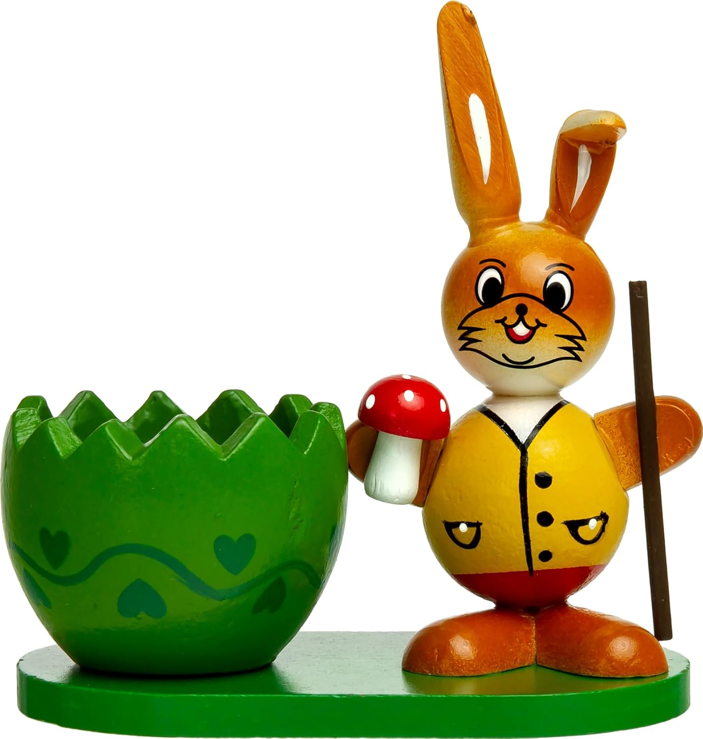 2er-Set Osterdeko Eierbecher, A1 2er Set Gelb | Rot