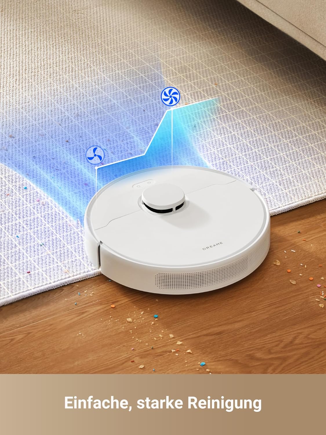 D10 Plus Gen2 Saugroboter mit Wischfunktion und LiDAR-Navigation, D10 Plus Gen2
