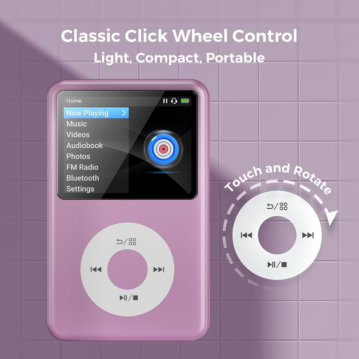 Kinder-Musikplayer, lila