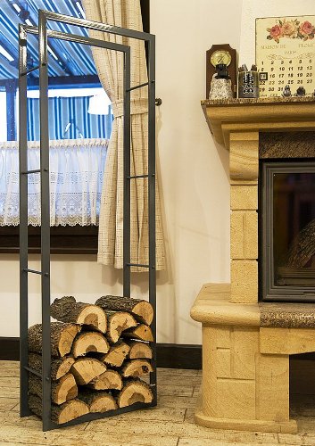 Kaminholzregal XXL Holzständer 150 cm