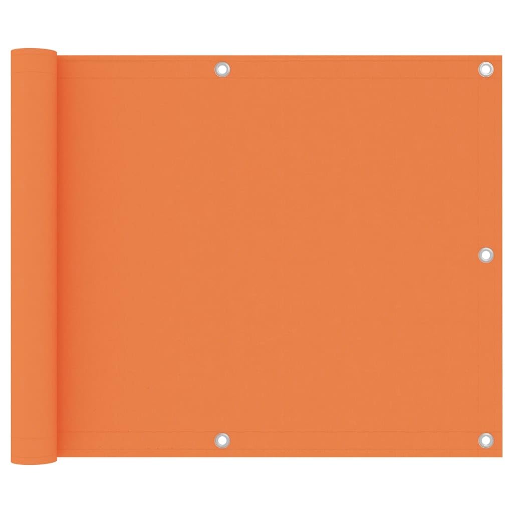 Balkonumspannung, Orange 75 x 500 cm