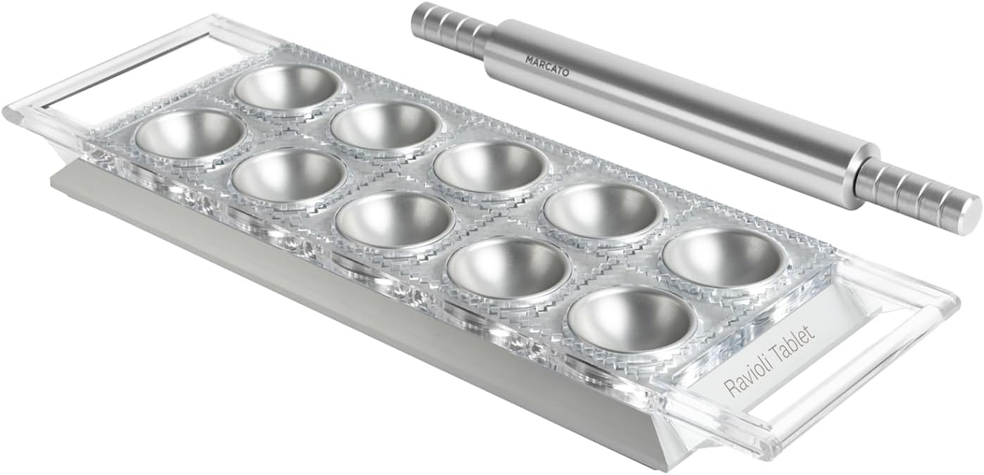 Ravioli Form, Silberfarben Silber