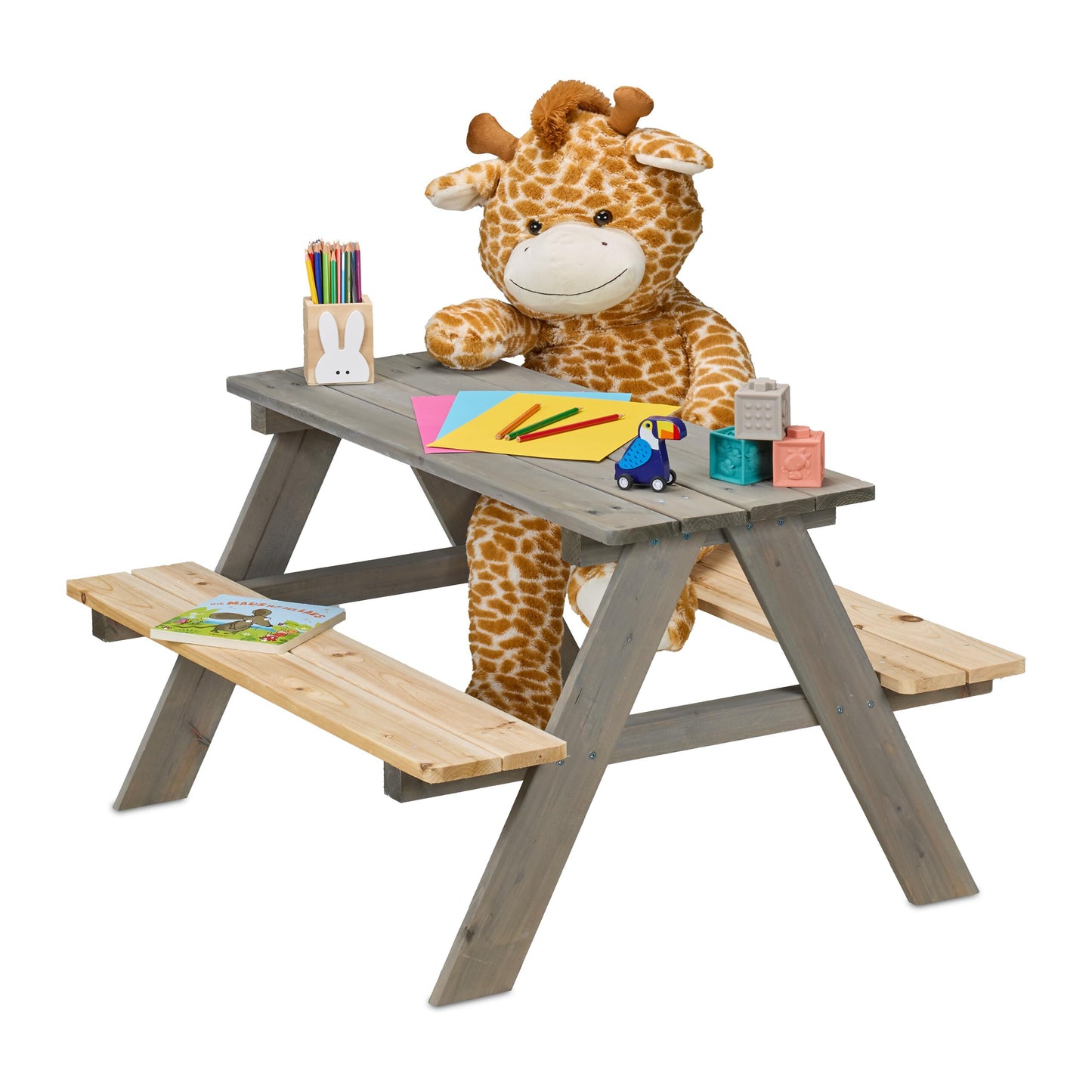 Kindersitzgruppe, Grau