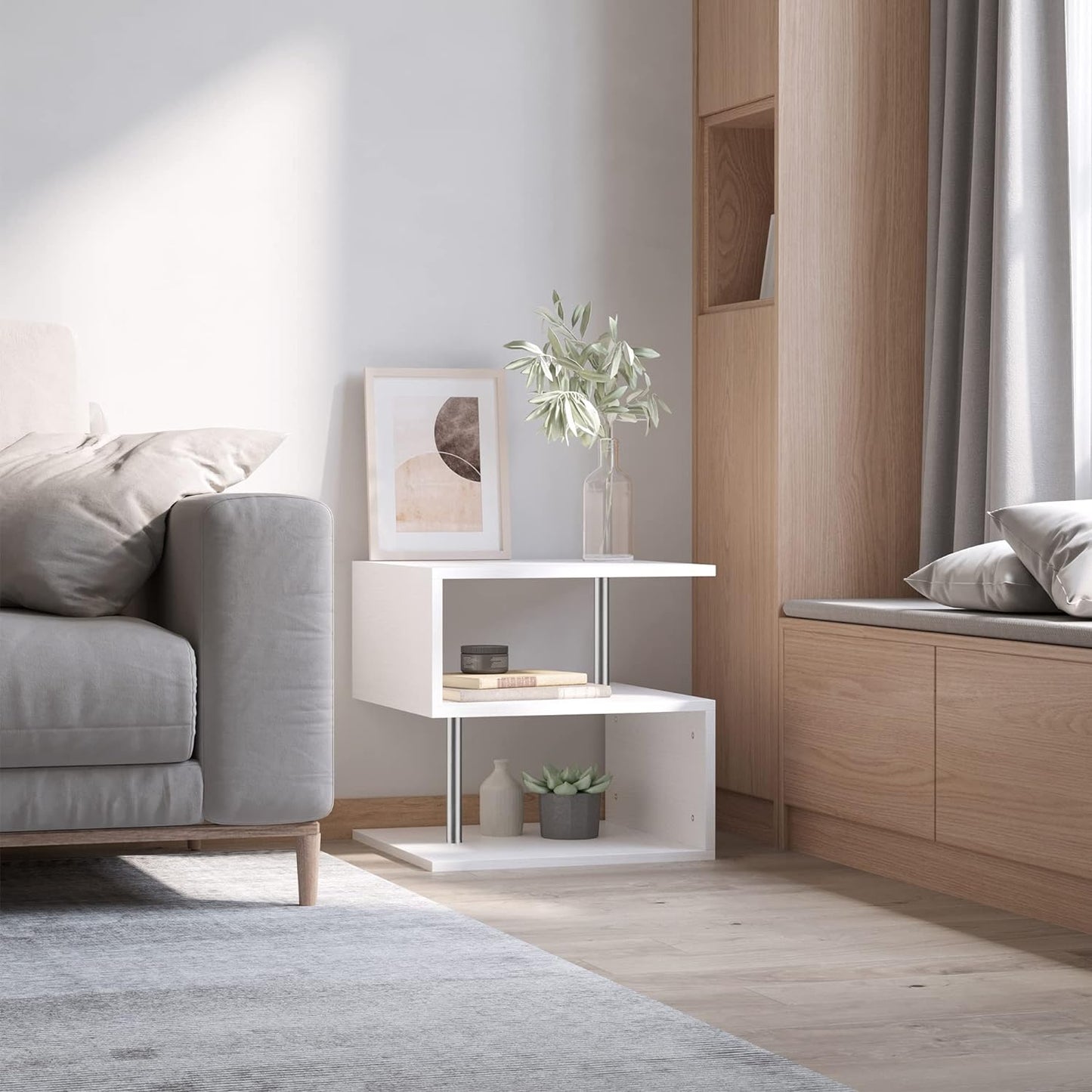 Kaffeetisch, Weiss