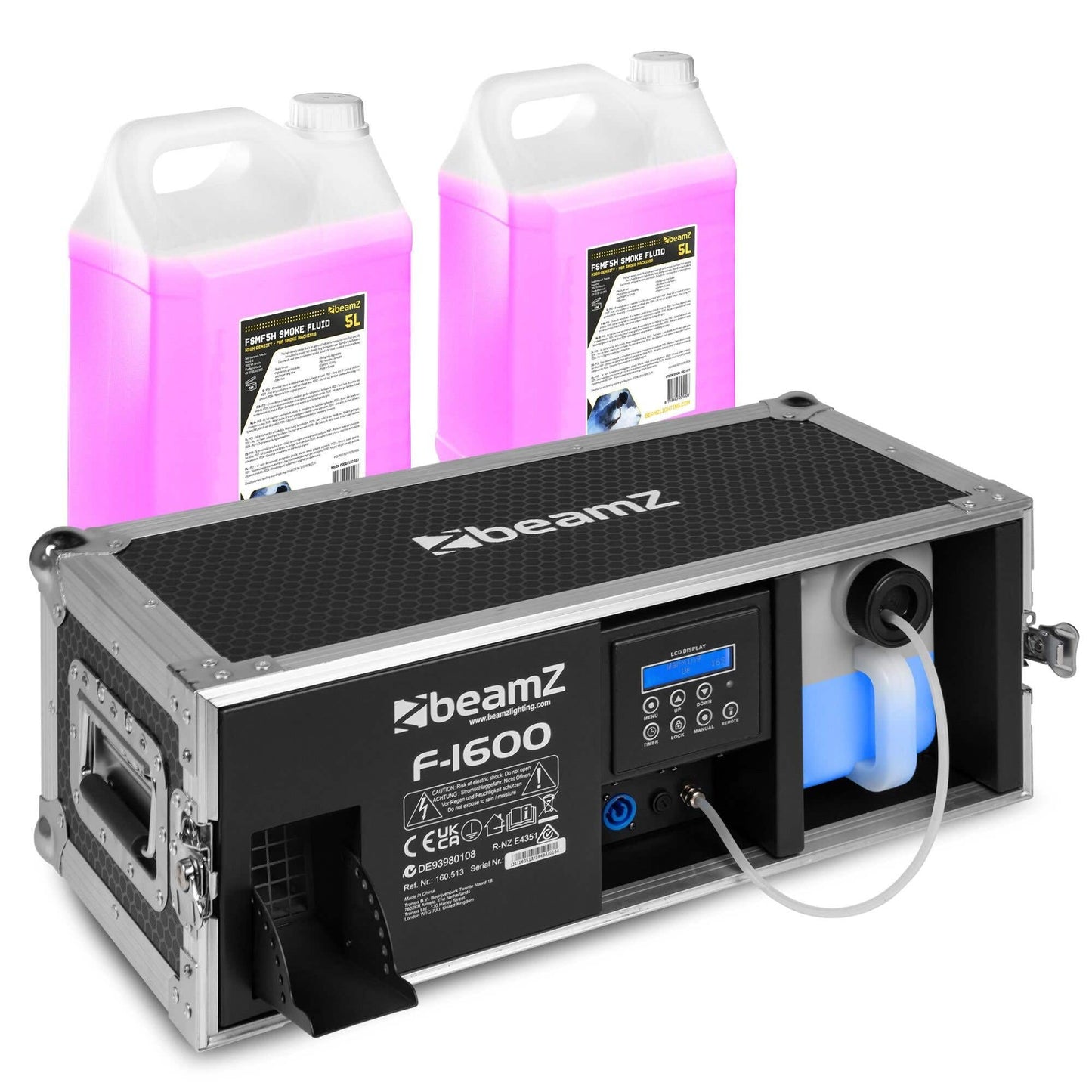 Pro Fazer NF1600 ebelmaschine mit DMX & Display, F1600 + 10L Flüssigkeit