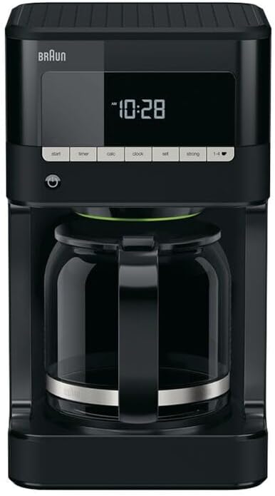 PurAroma 7 Filterkaffeemaschine mit Timer-Funktion, 1000 W, Schwarz
