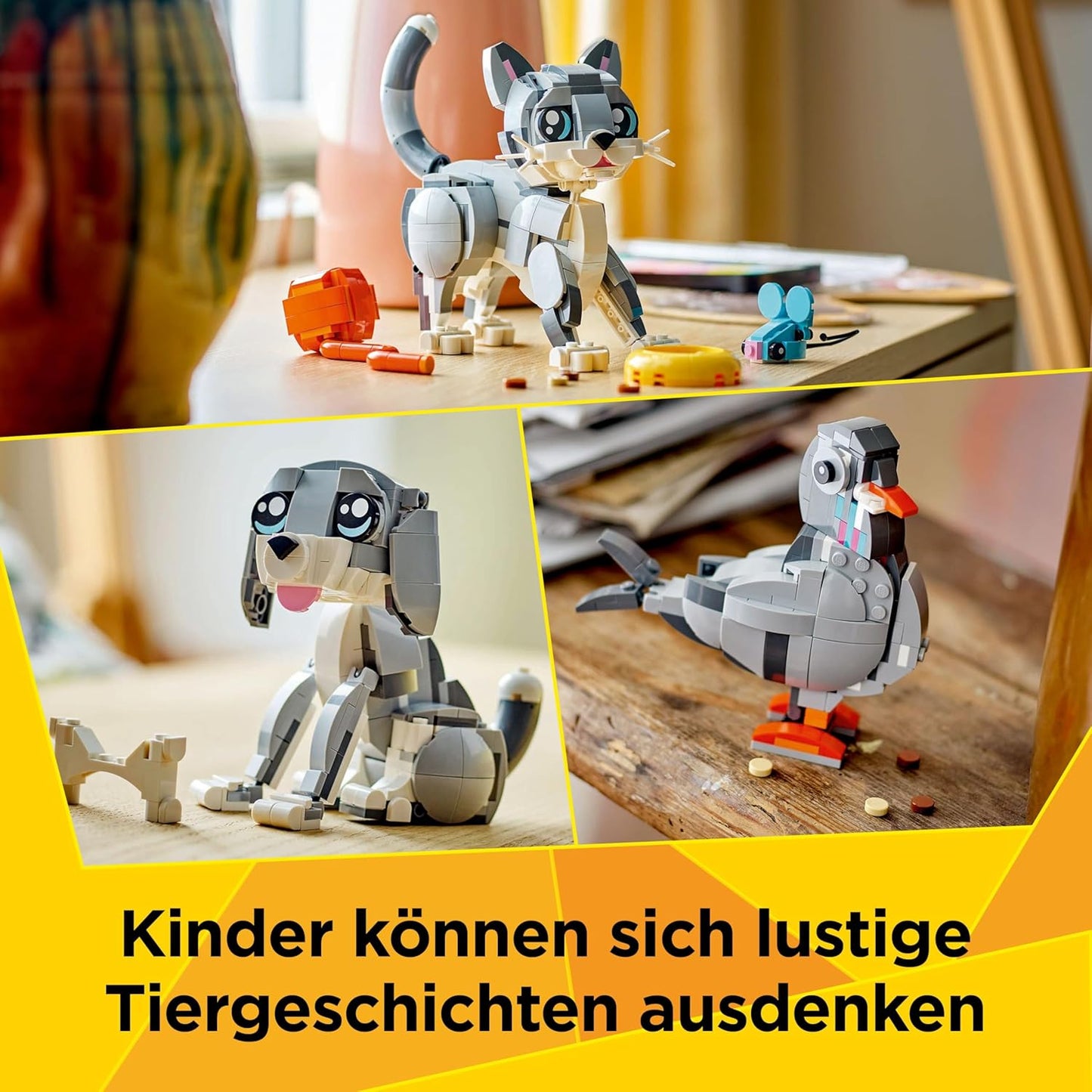 Creator 3in1 Graue Katze