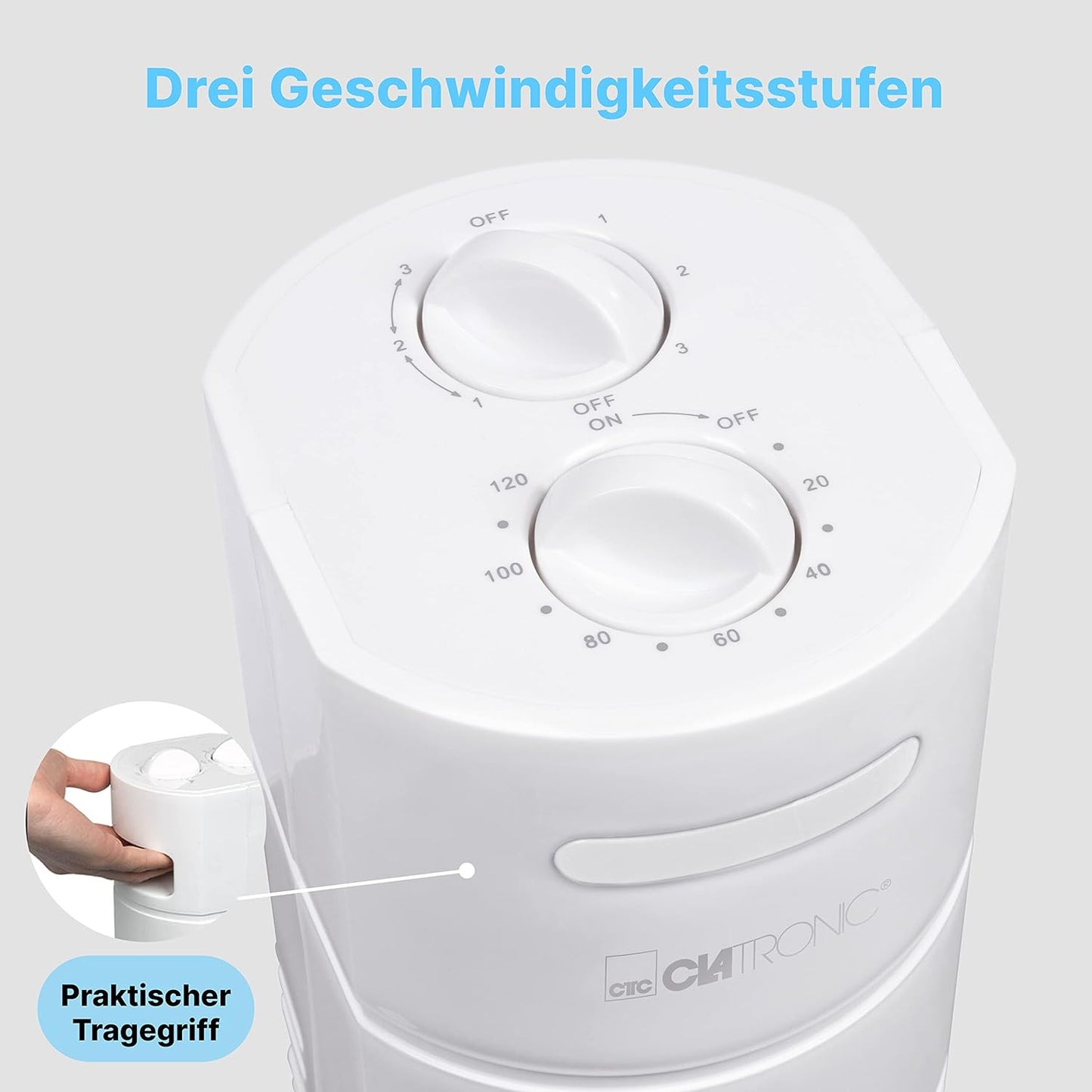 TVL 3770, Turmventilator TVL 3770 weiss