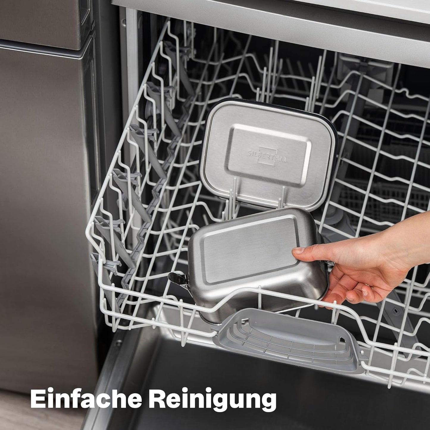 3-teiliges Brotdosen-Set mit Fächern, 3er Set