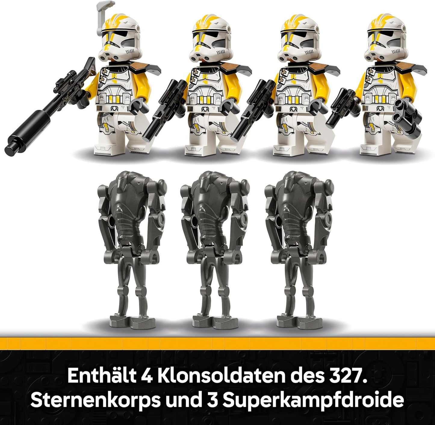 Klonsoldaten des 327. Sternenkorps Battle Pack