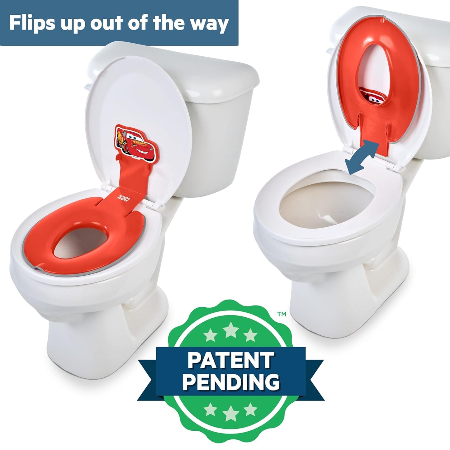 Baby WC-Aufsatz, Flip & Sit Töpfchen Cars
