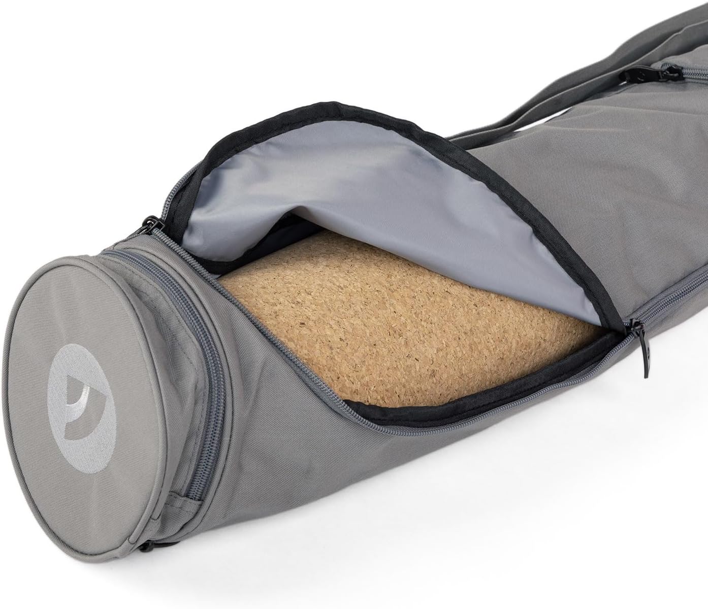 Yogatasche für Matte & Zubehör, Schiefergrau 70 cm