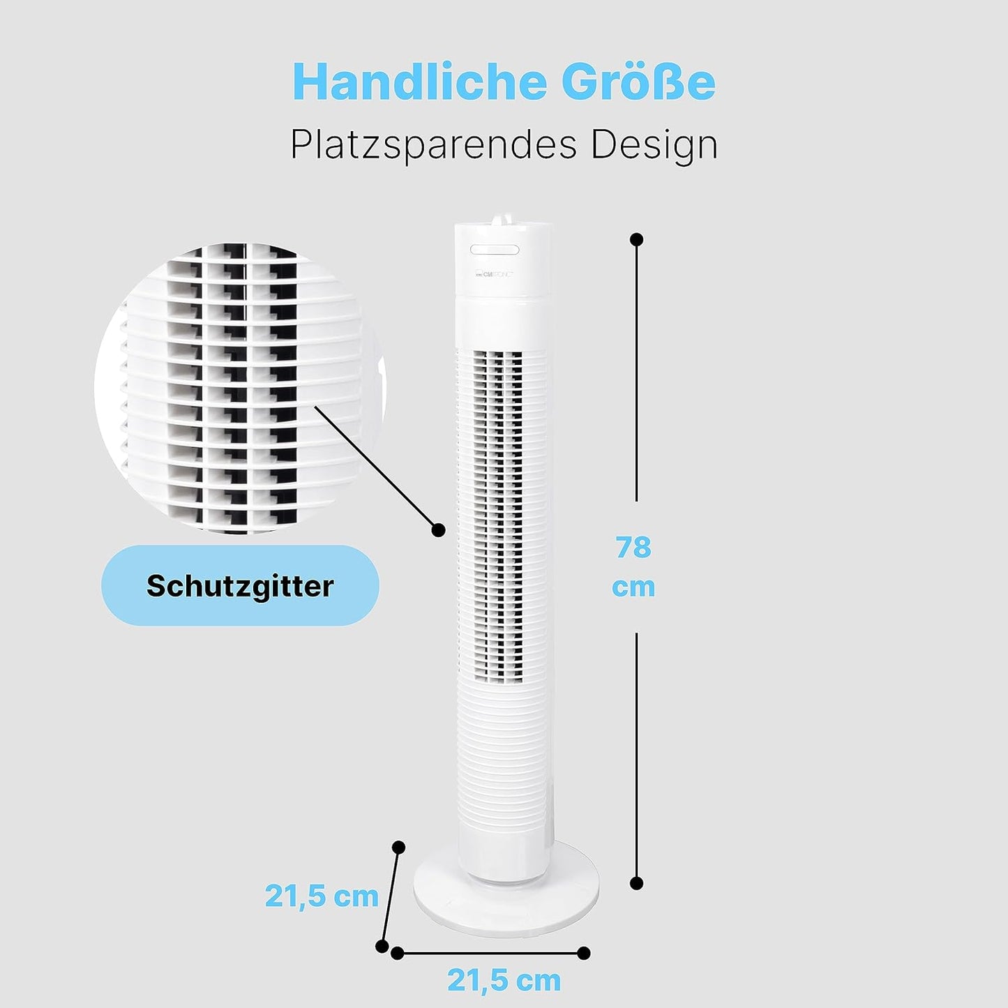 TVL 3770, Turmventilator TVL 3770 weiss
