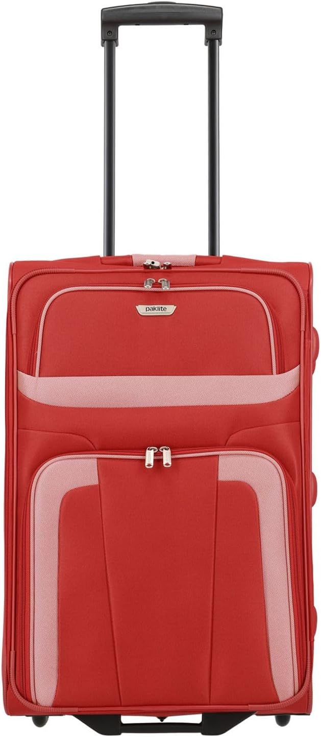 Reisekoffer Orlando, Trolley M (63 cm) / Rot