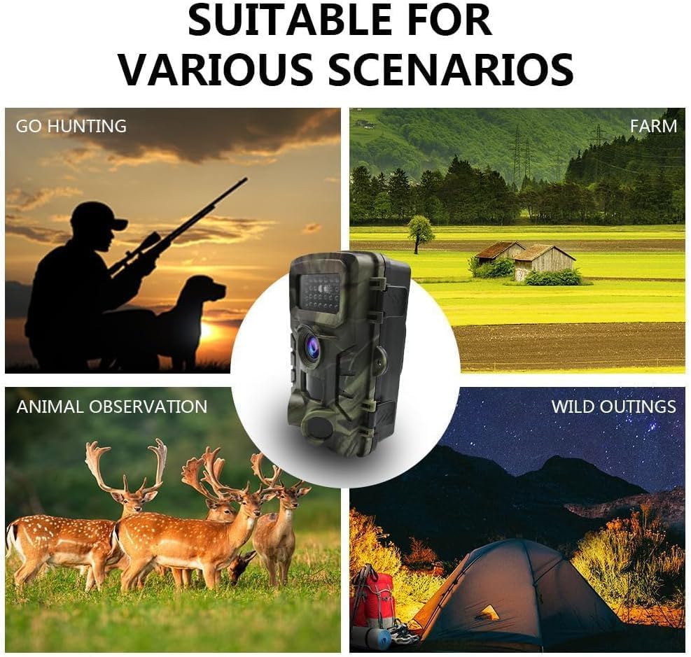 Wildkamera PR700 mit Bewegungssensor und Nachtsicht