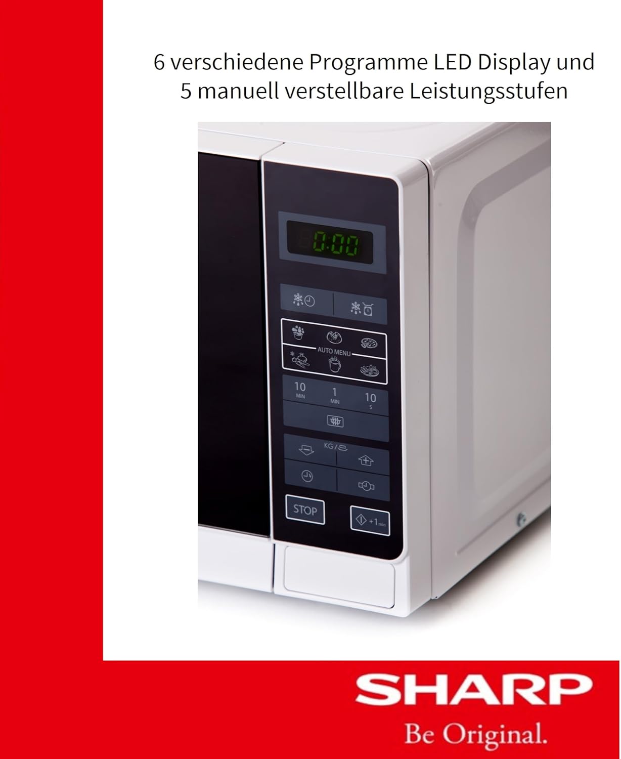 R242WW Mikrowelle, Weiss
