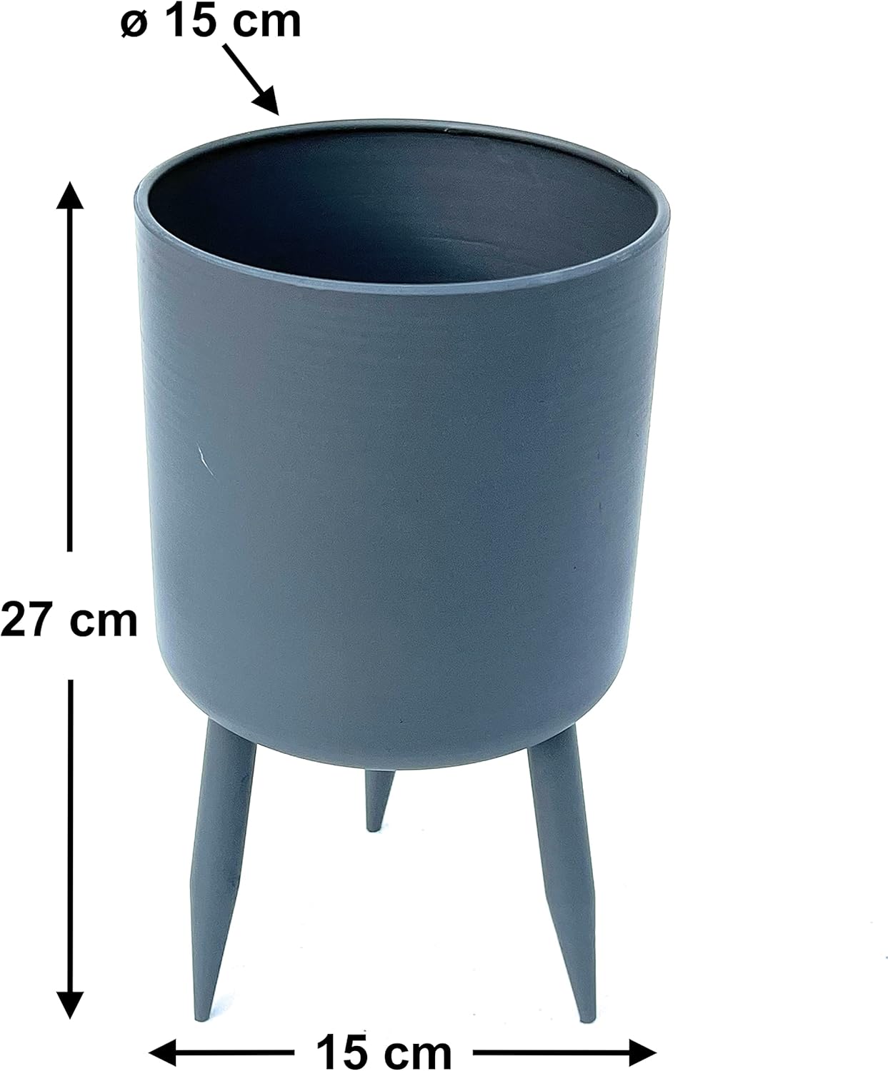 Blumentopf mit Füssen 96260, 27 Cm