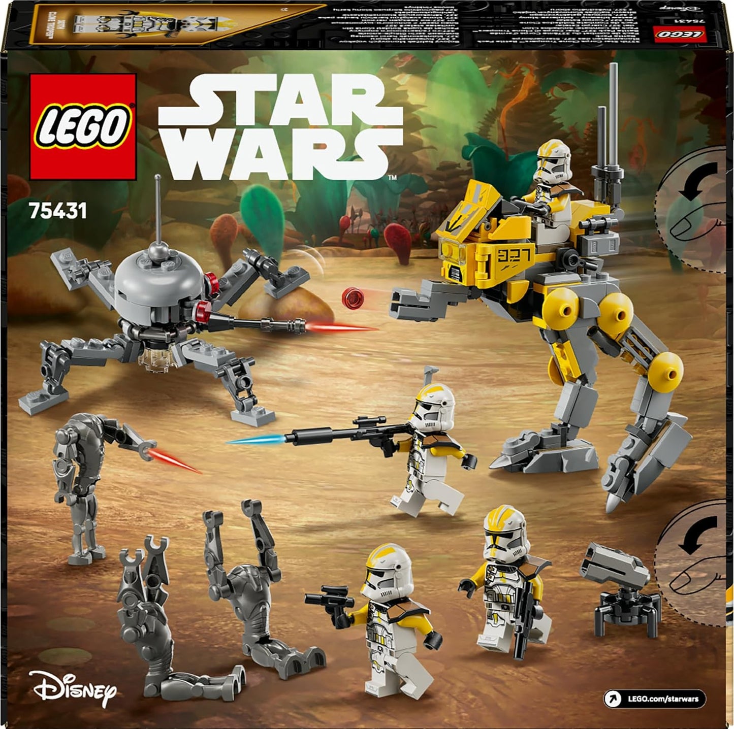 Klonsoldaten des 327. Sternenkorps Battle Pack