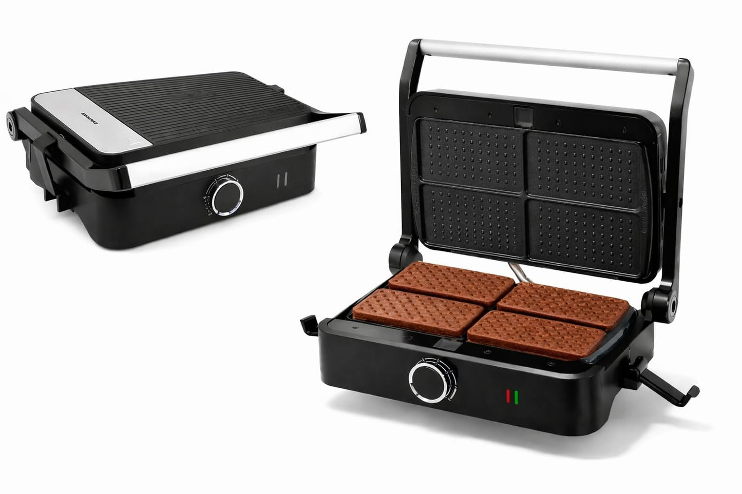 Toledo Eis Sandwich Waffel Maker mit Antihaftplatten