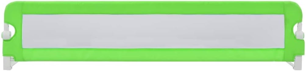 Bettschutzgitter für Kinderbett, 180 x 42 cm Grün