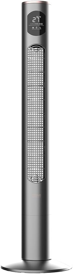 Turmventilator EnergySilence 9090 Skyline Smart, Höhe 46" Schwarz