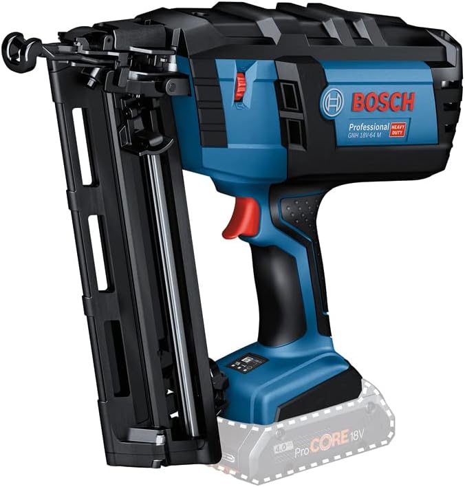 Akku-Nagler GNH 18V-64 Set mit Ladegerät, in L-BOXX GNH 18V-64 mit 2x 4.0 Ah Akkus + Ladegerät