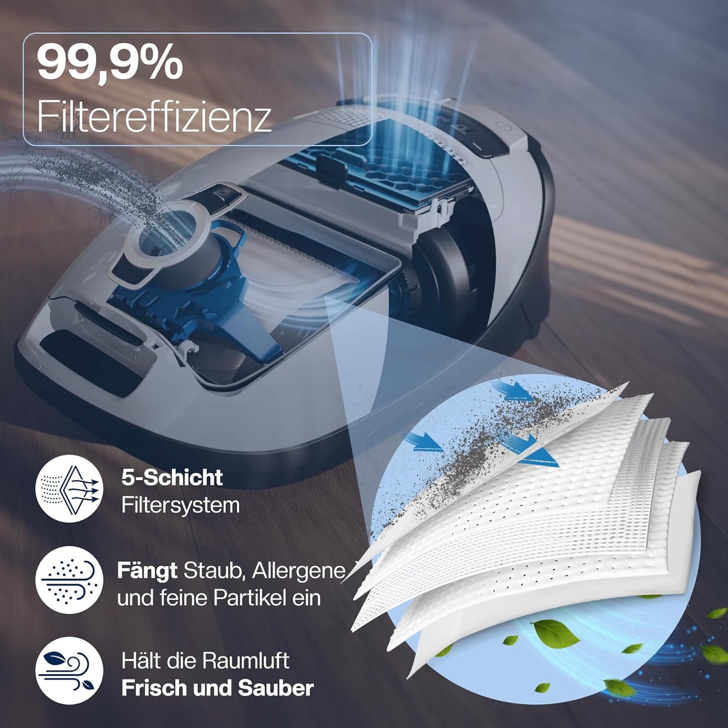 Staubsaugerbeutel-Set