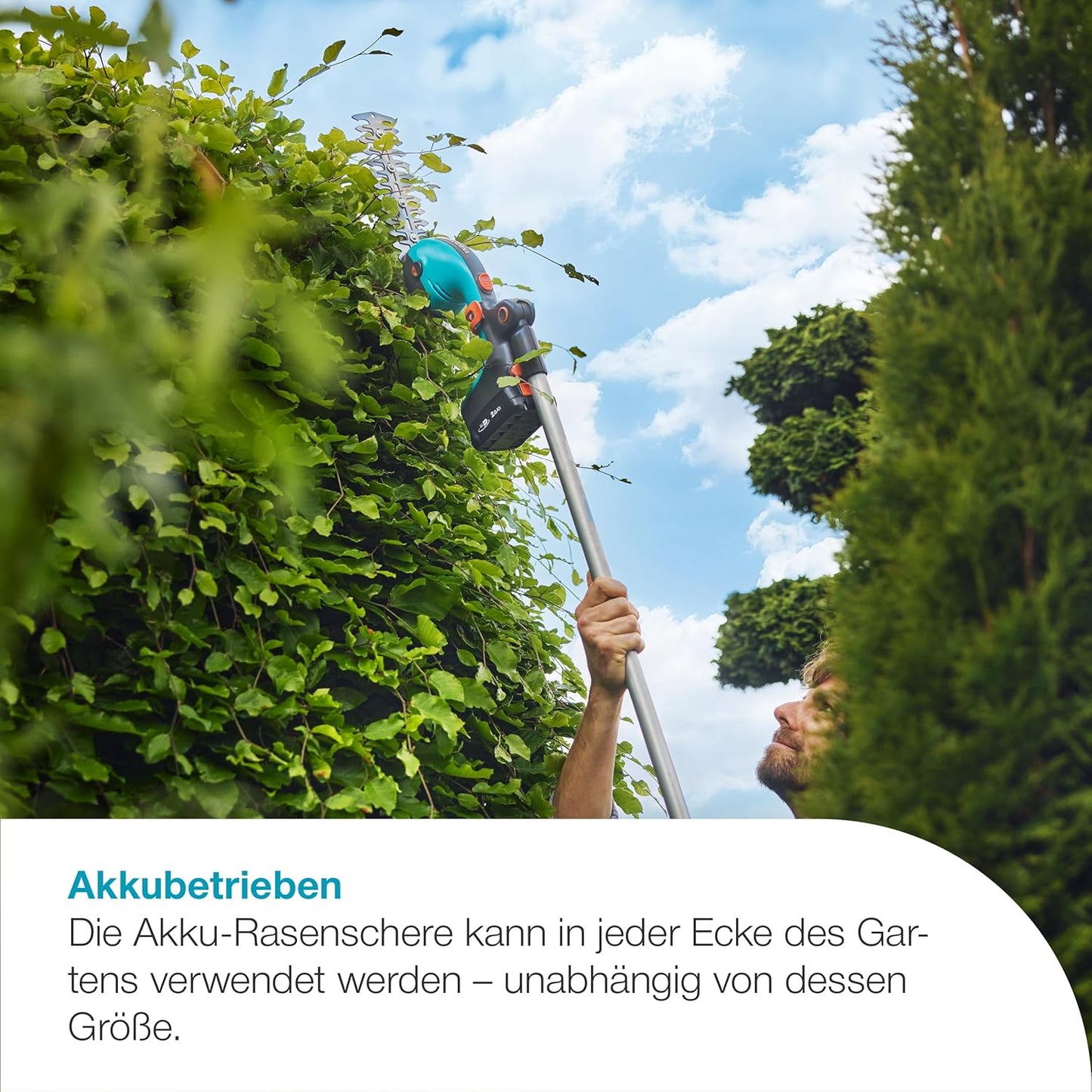 Akku-Grasscheren-Set PowerCut