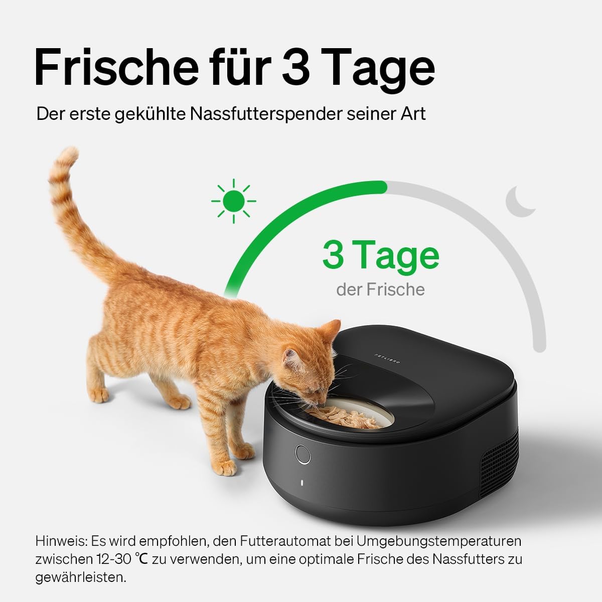 Futterautomat mit App-Steuerung